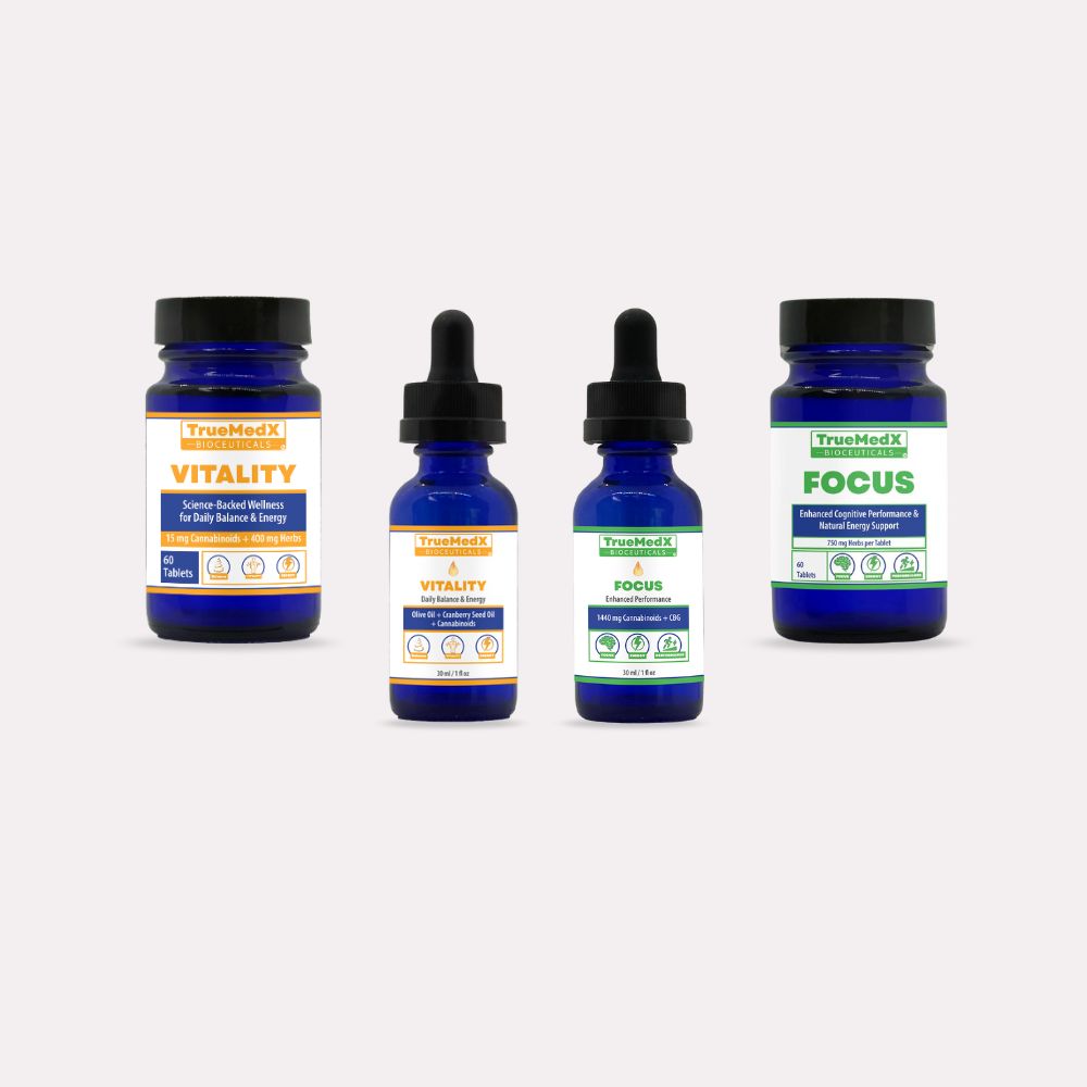 Peak Performance Bundle | Natural Energy & Focus Support – TrueMedX