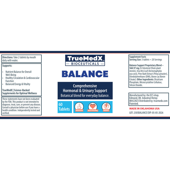 truemedx balance tablets
