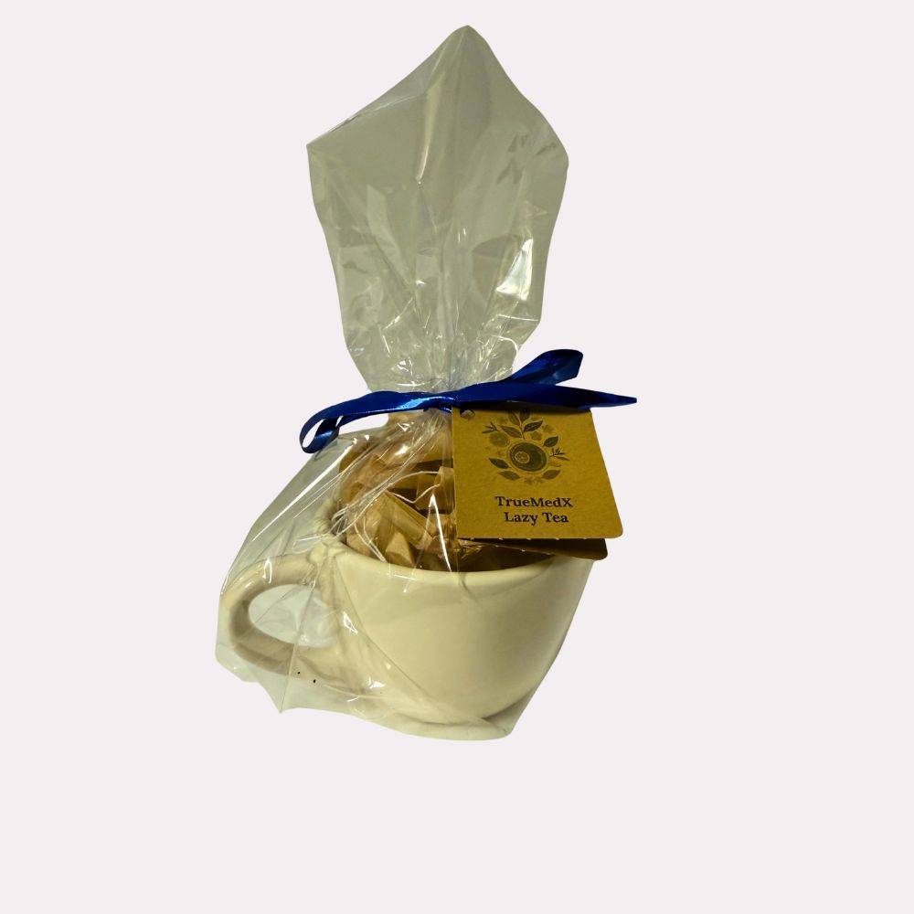 Lazy Tea – Organic Caffeine-Free Mint Citrus Herbal Blend | TrueMedX