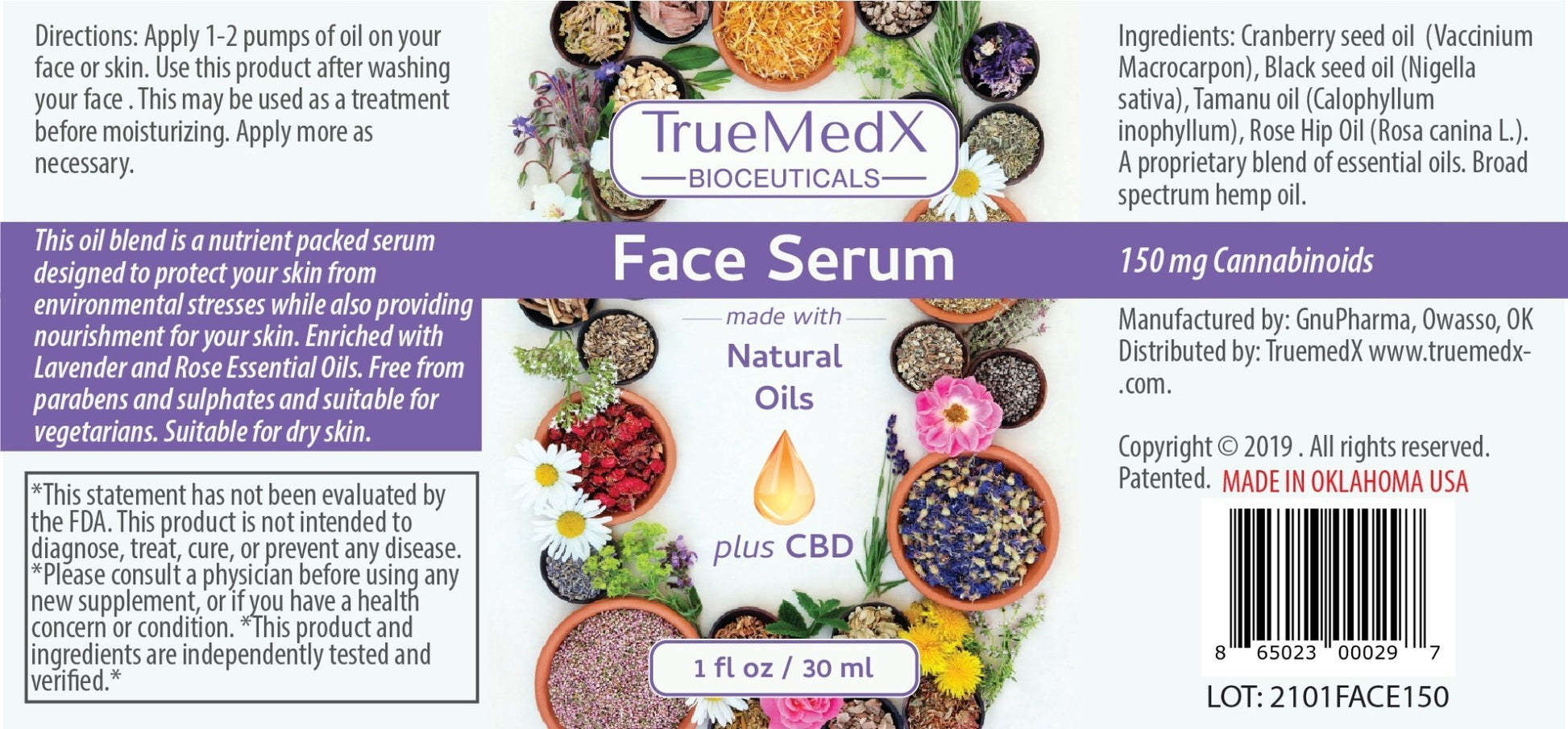 Face Serum - TrueMedX Bioceuticals