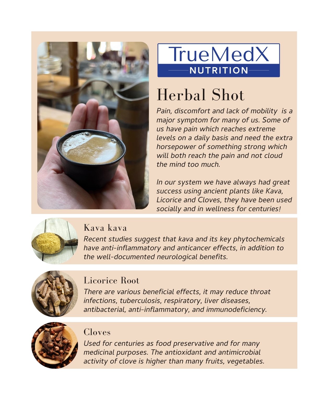TrueMedX KLC Herbal Shots - TrueMedX Bioceuticals