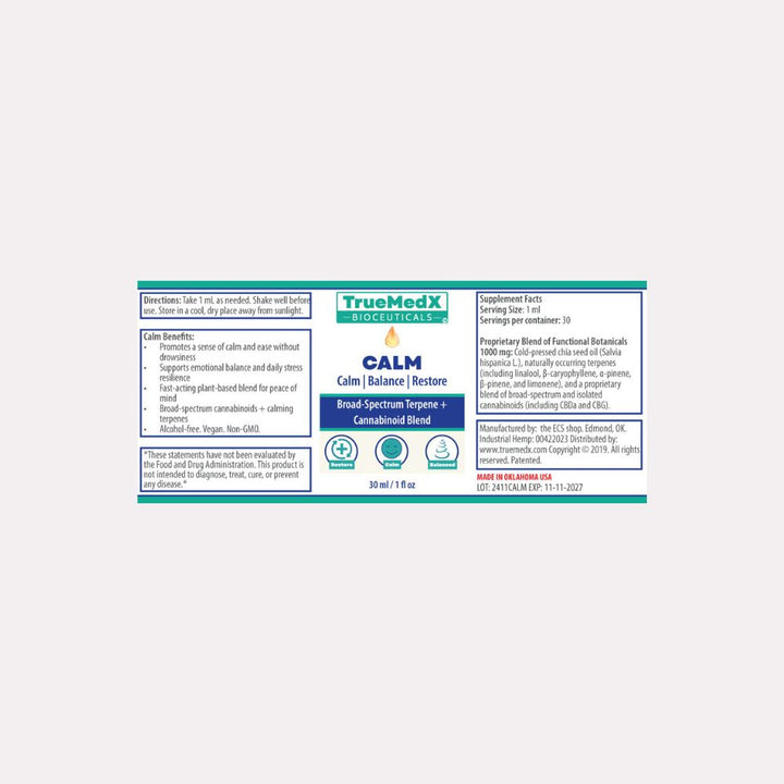 TrueMedX Calm Drops