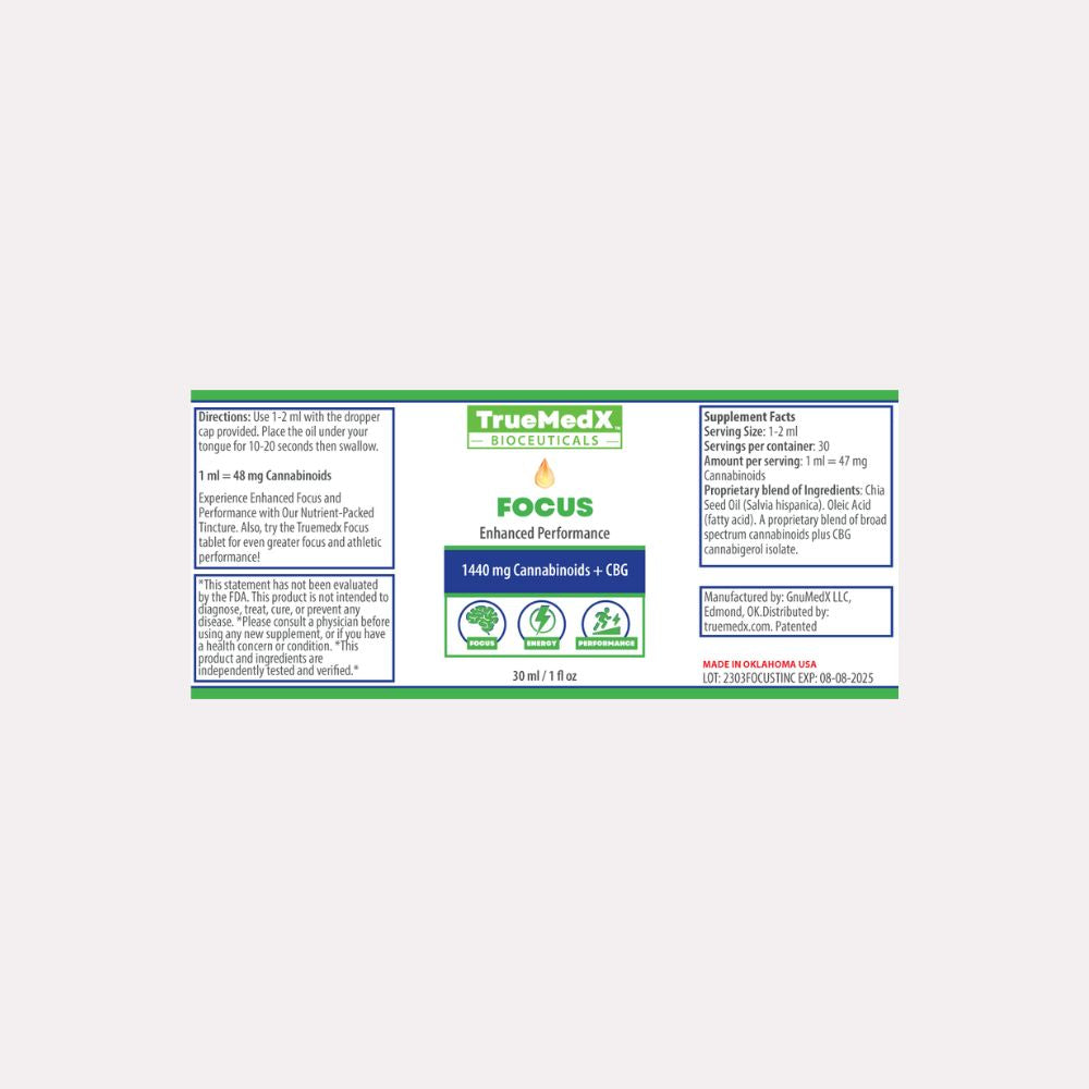 TrueMedX Focus Drops