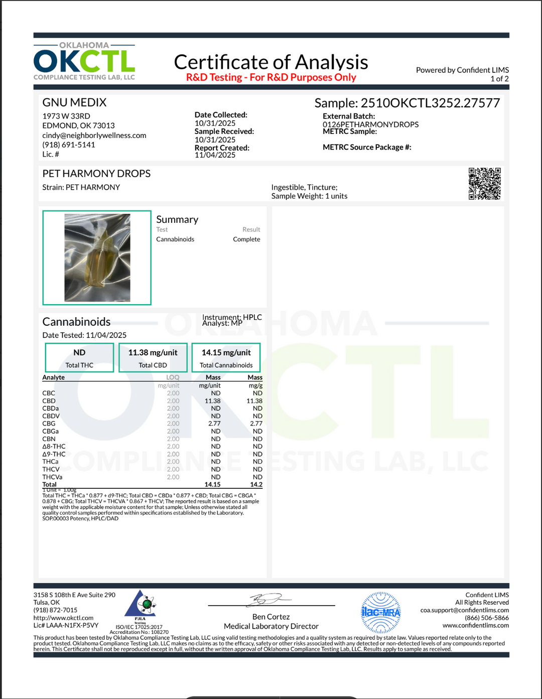 🐾 Pet Harmony Drops