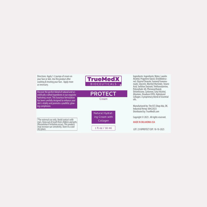 TrueMedX Protect Collagen Face Lifting Cream