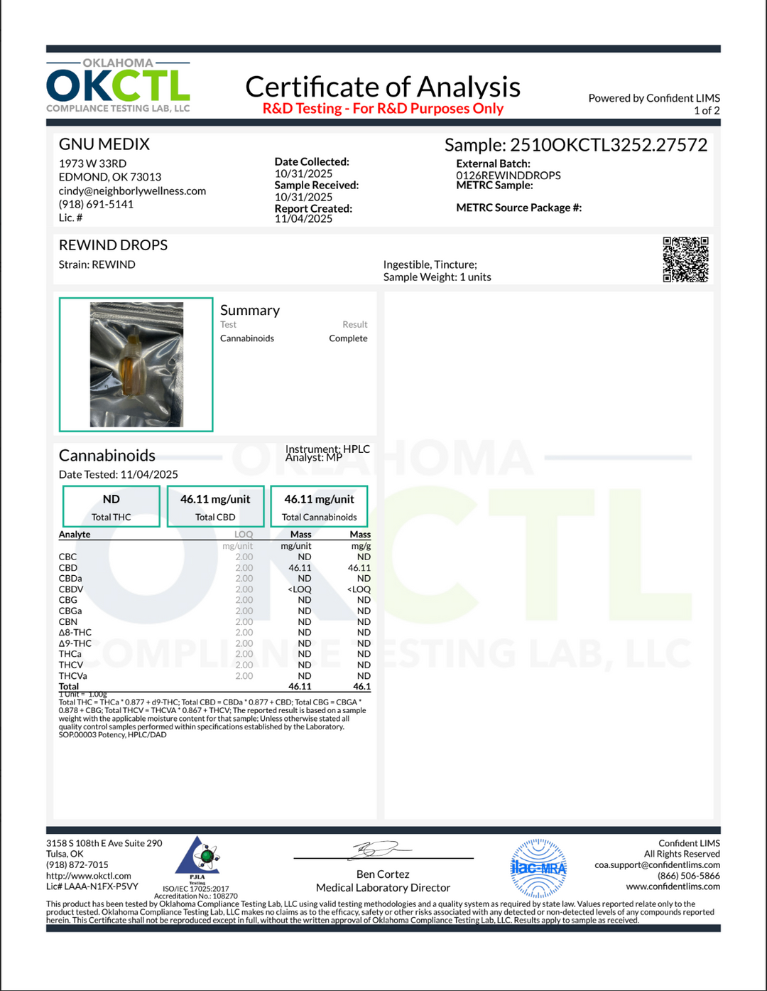 TrueMedX Rewind Drops