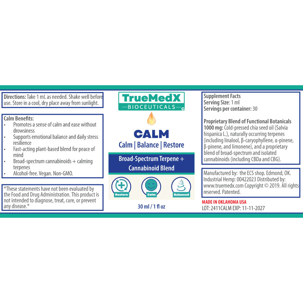 TrueMedX Calm Tincture