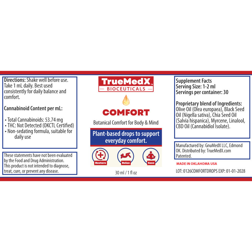 TrueMedX Comfort Drops