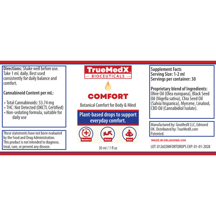 TrueMedX Comfort Drops