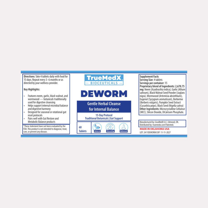 TrueMedX Deworm Tablets