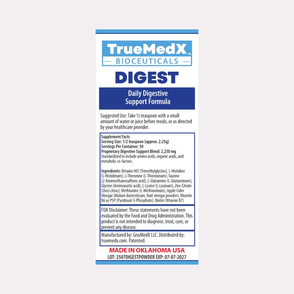 truemedx digest label