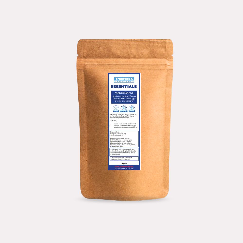 truemedx essentials amino acid powder