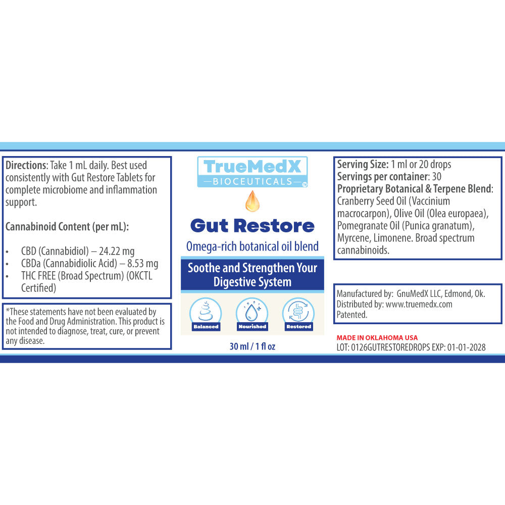 TrueMedX Gut Restore Drops