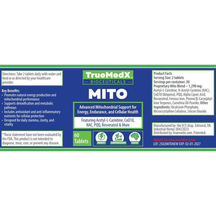 TrueMedX Mito Tablets