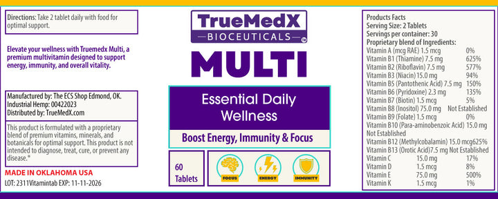 TrueMedX Multi-Vitamin