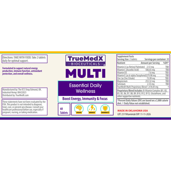 TrueMedX Multi-Vitamin