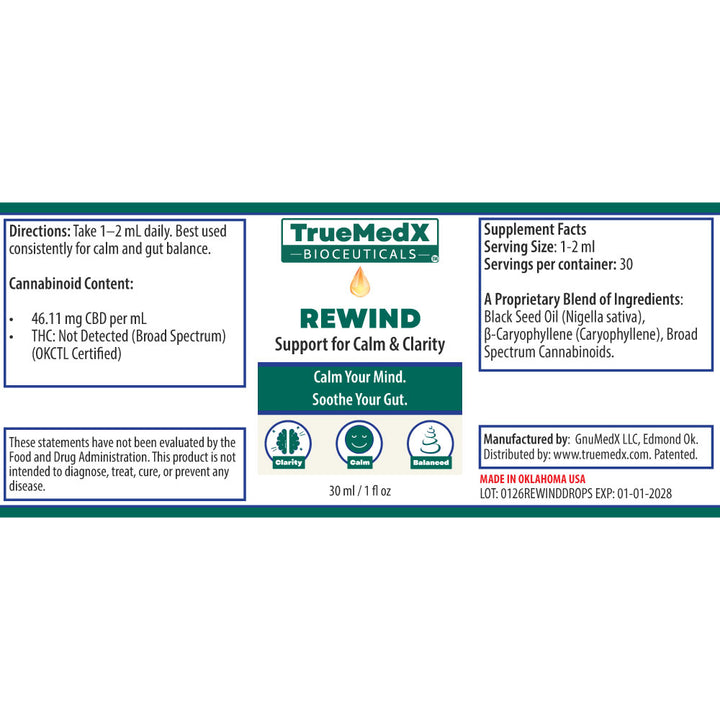 TrueMedX Rewind Drops