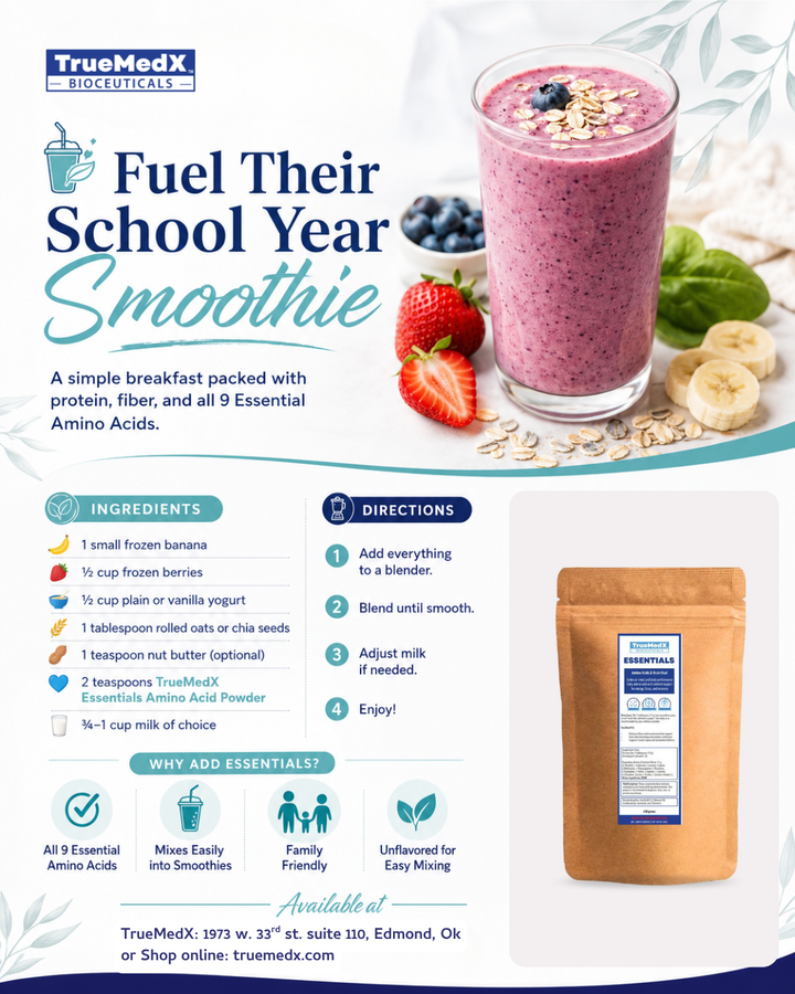 TrueMedX Essentials – Amino Acids & Brain Fuel
