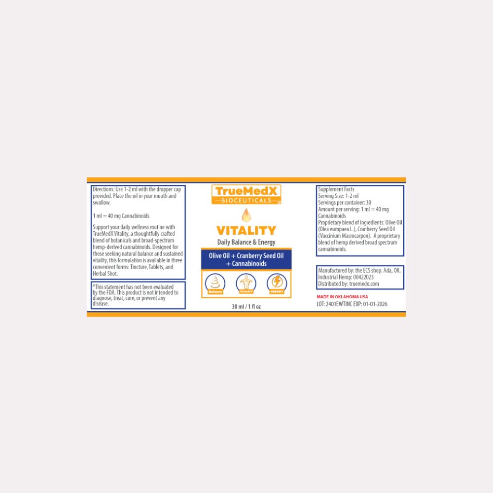 TrueMedX Vitality Drops