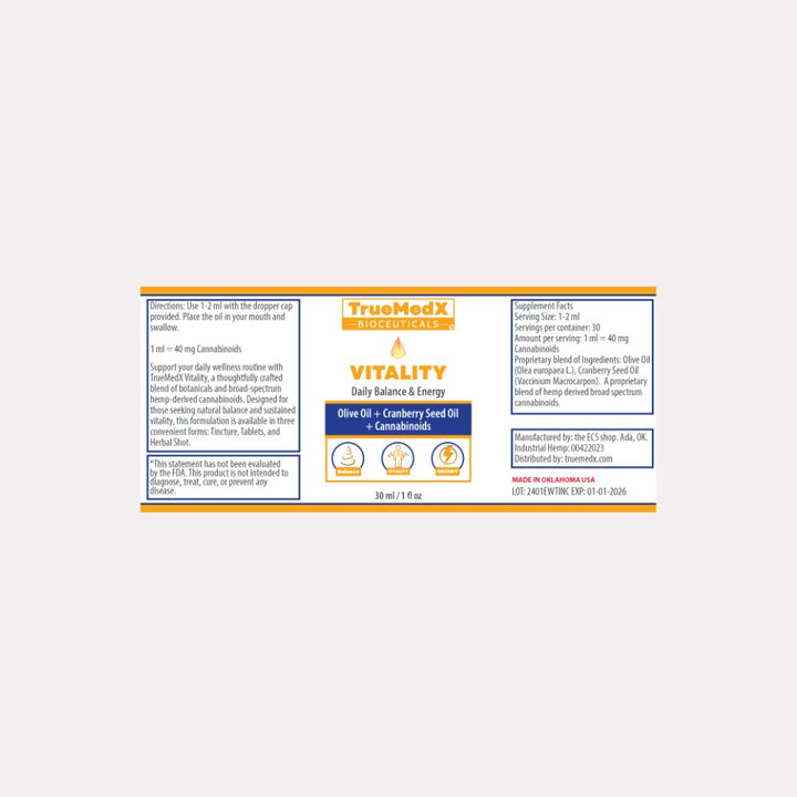 TrueMedX Vitality Drops