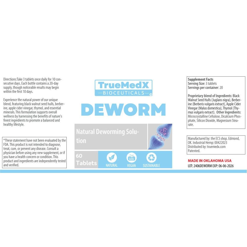 TrueMedX Deworm - TrueMedX Bioceuticals