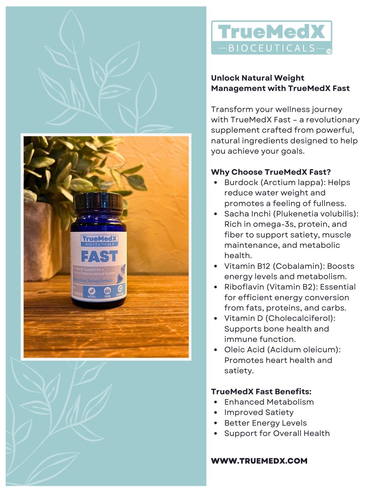 TrueMedX Fast: Support Your Weight Management and Detox Journey ...