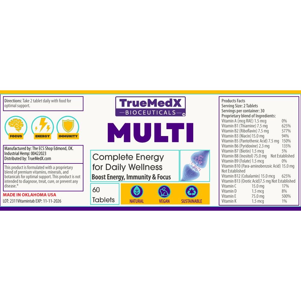 TrueMedX Multi - Vitamin - TrueMedX Bioceuticals